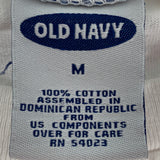 Vintage Old Navy Cotton Clothing Tag Label Y2K 2000