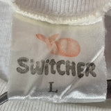 Etiqueta de etiqueta de ropa Vintage Switcher 1985