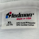 Etiqueta de etiqueta de ropa Vintage Stedman 1986