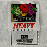 Etiqueta de etiqueta de algodón pesado de Fruit Of The Loom 1998