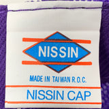 Vintage Nissin Baseball Hat Trucker Cap Tag Label 1993