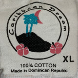 Vintage Caribbean Dream Clothing Tag Label 1997