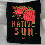 Etiqueta de ropa Vintage Native Sun 1995