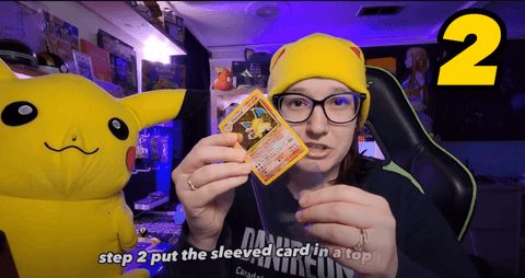 How to ship Pokémon cards step 2