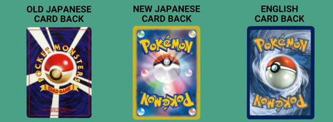 Difference between Japanese and English Pokémon Cards