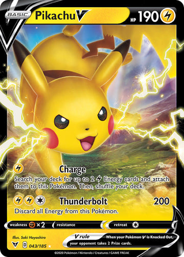 Card Mew V 69/189 da coleção Darkness Ablaze