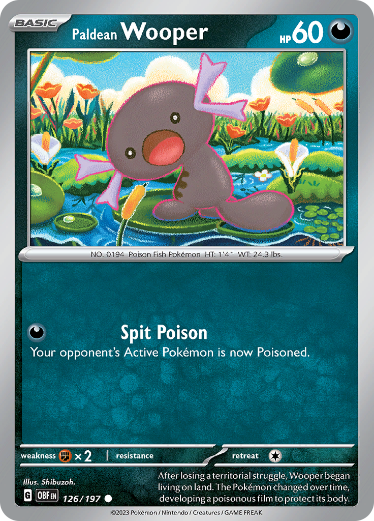 Pokemon TCG Poppy 227/197 Special Illustration Rare Obsidian