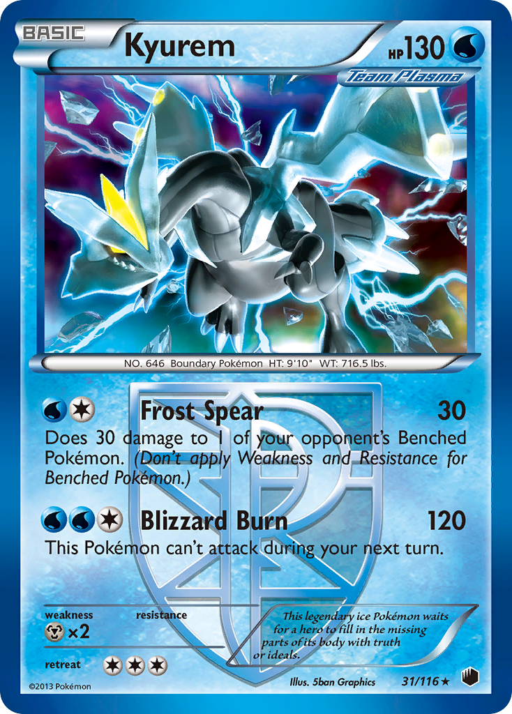 Zekrom (39/116) [Black & White: Plasma Freeze]