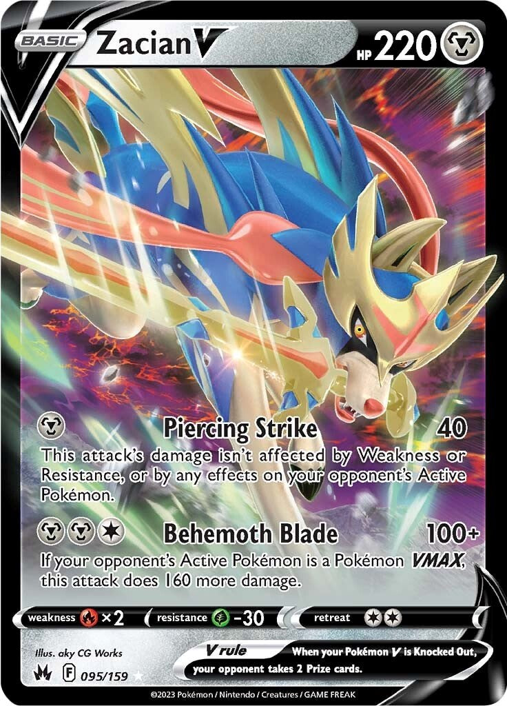 Pokemon Regigigas V 113/159 Card (2023)(USED) in 2023