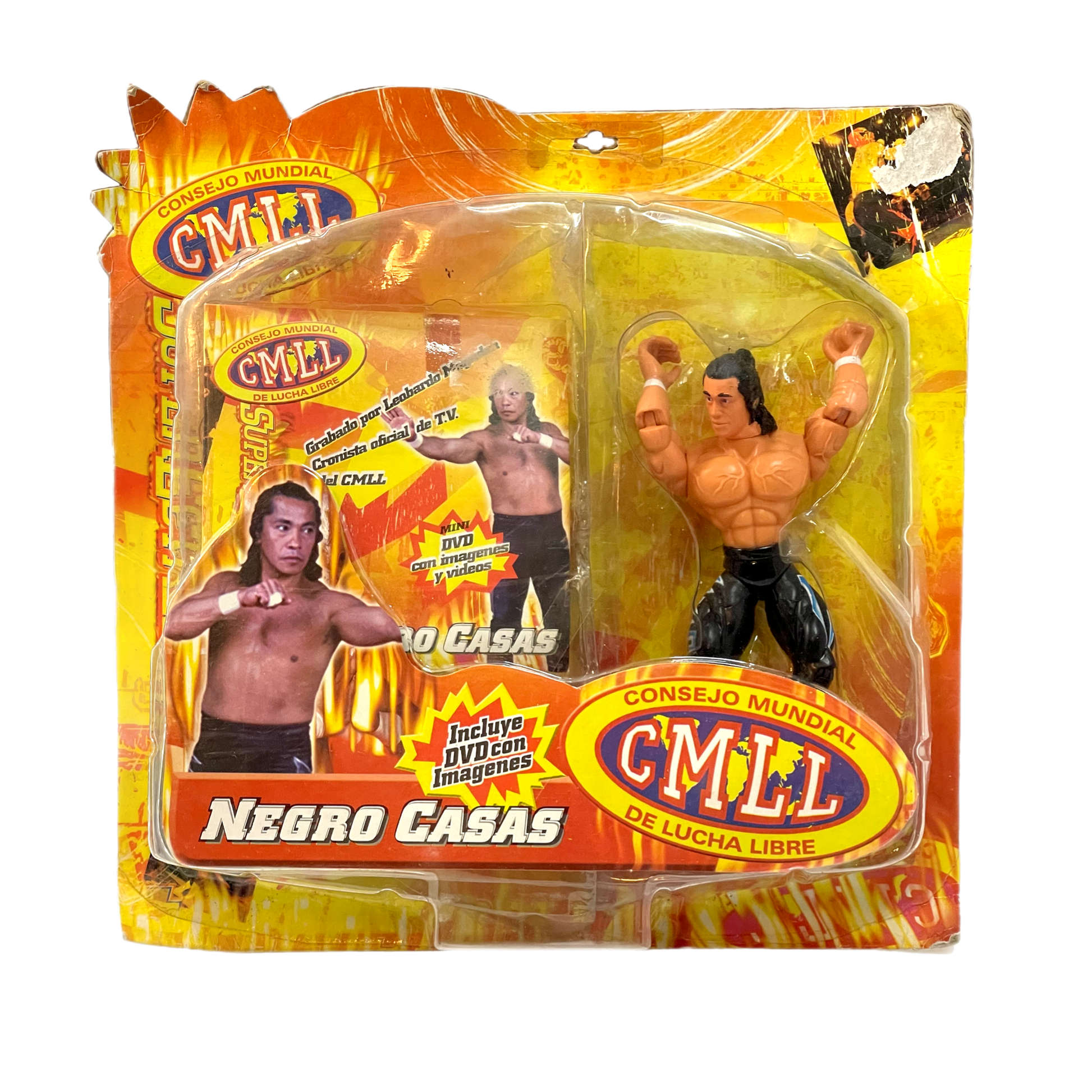 CMLL Hag Negro Casas vintage lucha libre action figure – The secret toy  society