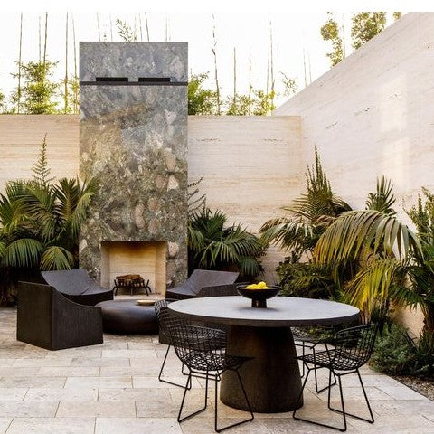 Brutalist Concrete Outdoor Furniture