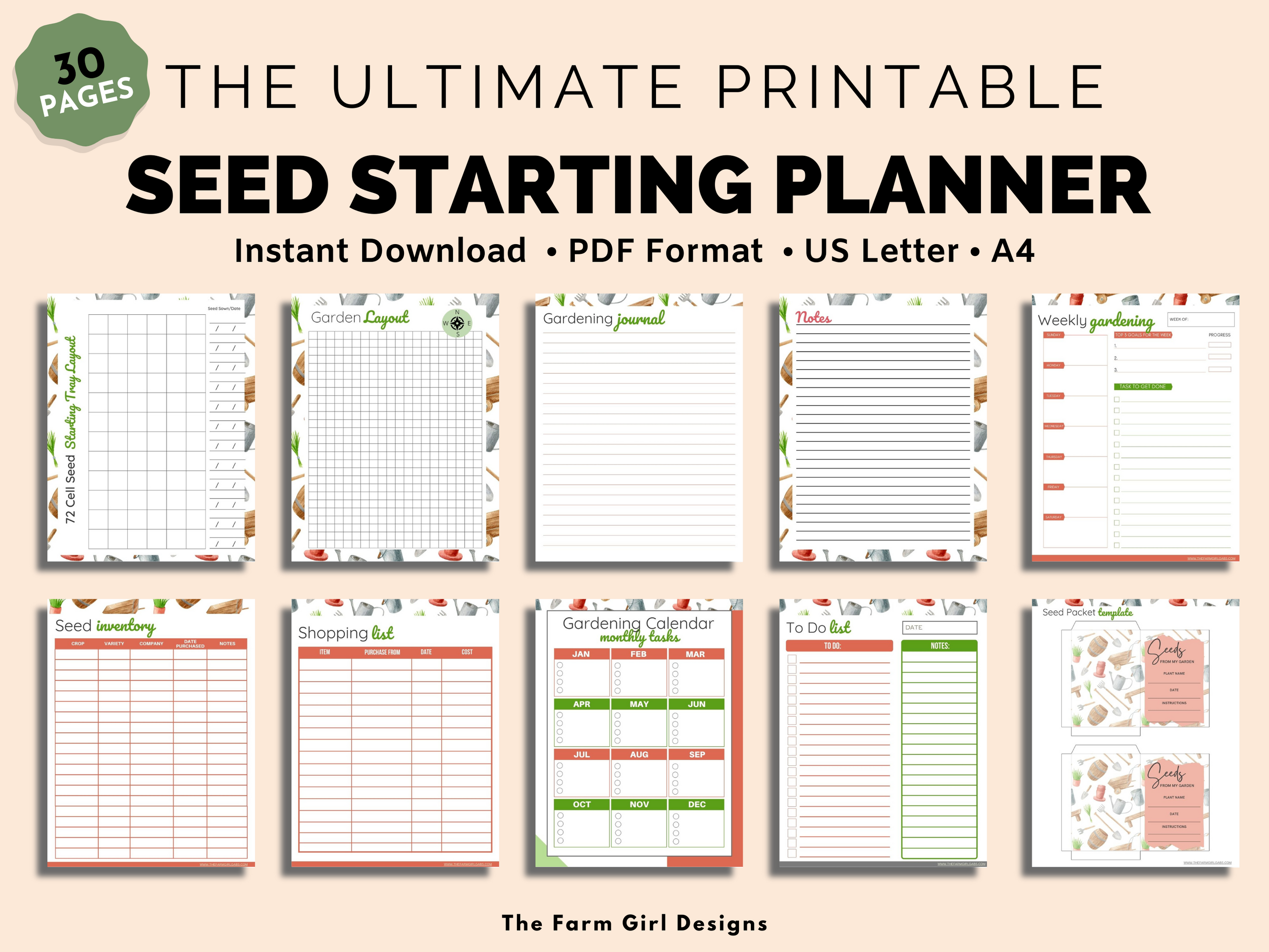 best garden seed planner based on zip