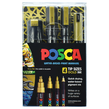 UNI Posca Small or Large Storage Case for Brush Markers Art Pens Stationery  Bag