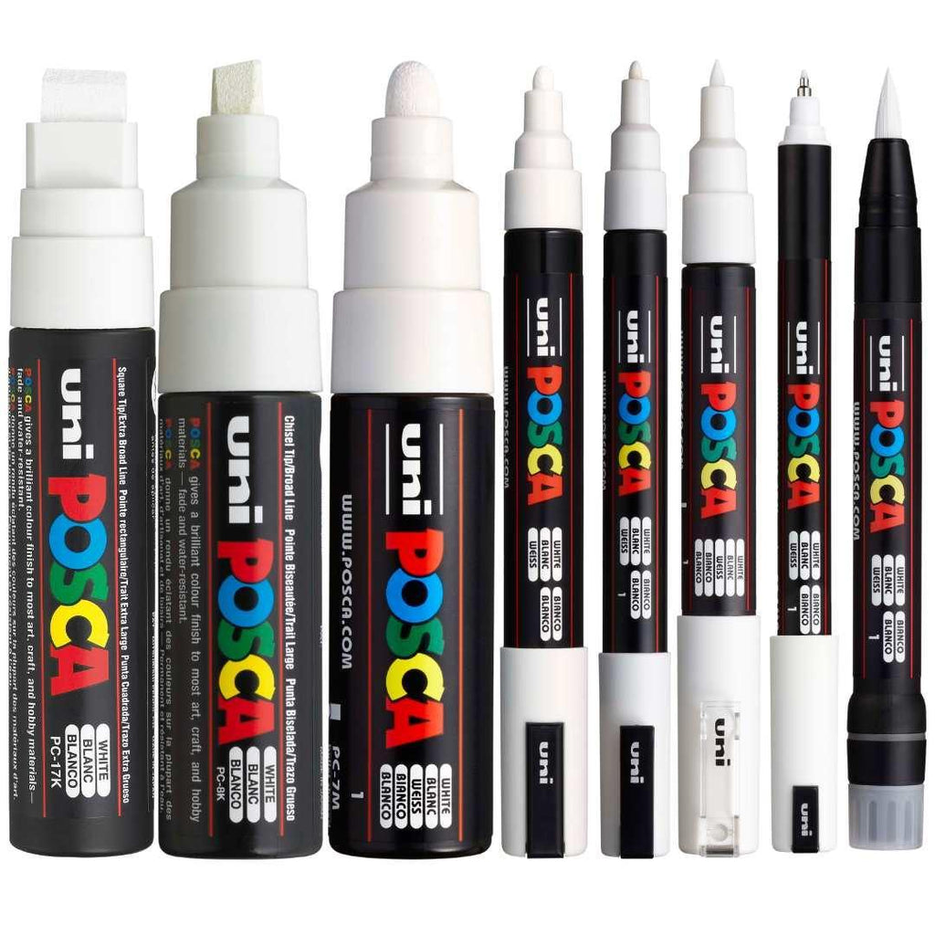 POSCA, PC1MR Marker Pens, Black, Colourverse, AUS