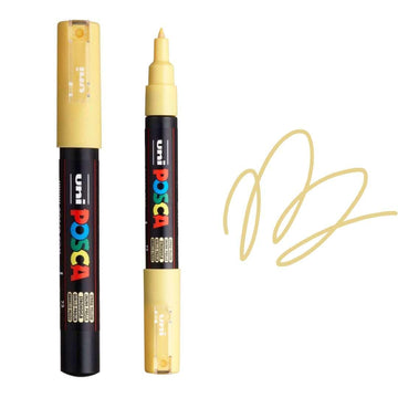 Posca PC-1M Extra Fine Straw Yellow Paint Marker