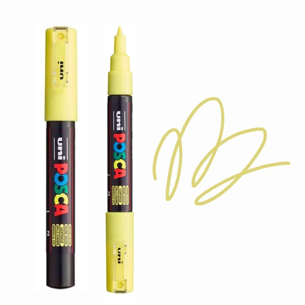 POSCA, PC1MR Paint Marker Pens, Sunshine Yellow