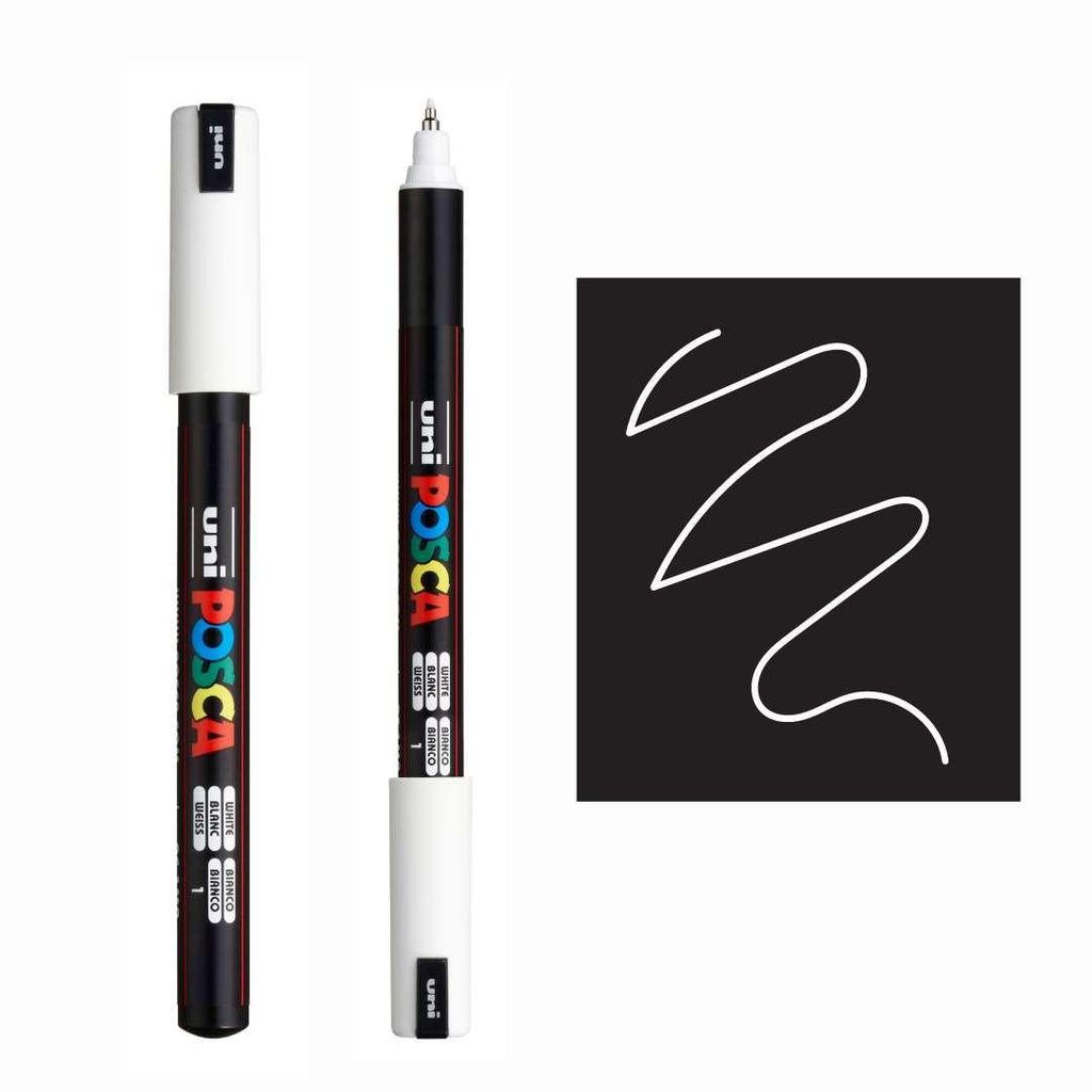 White Posca Paint Markers