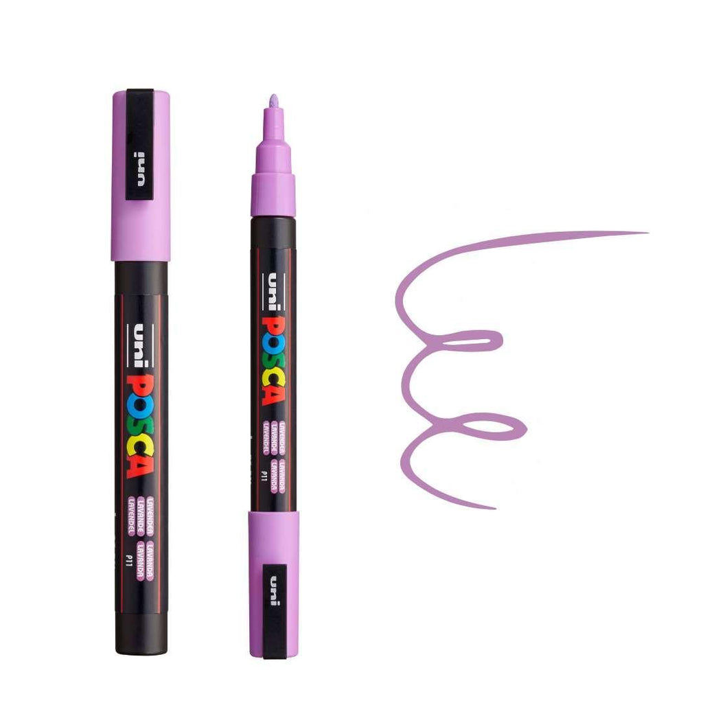 Posca Marker, no. PC-1MR, line 0,7 mm, pastel purple, 1 pc