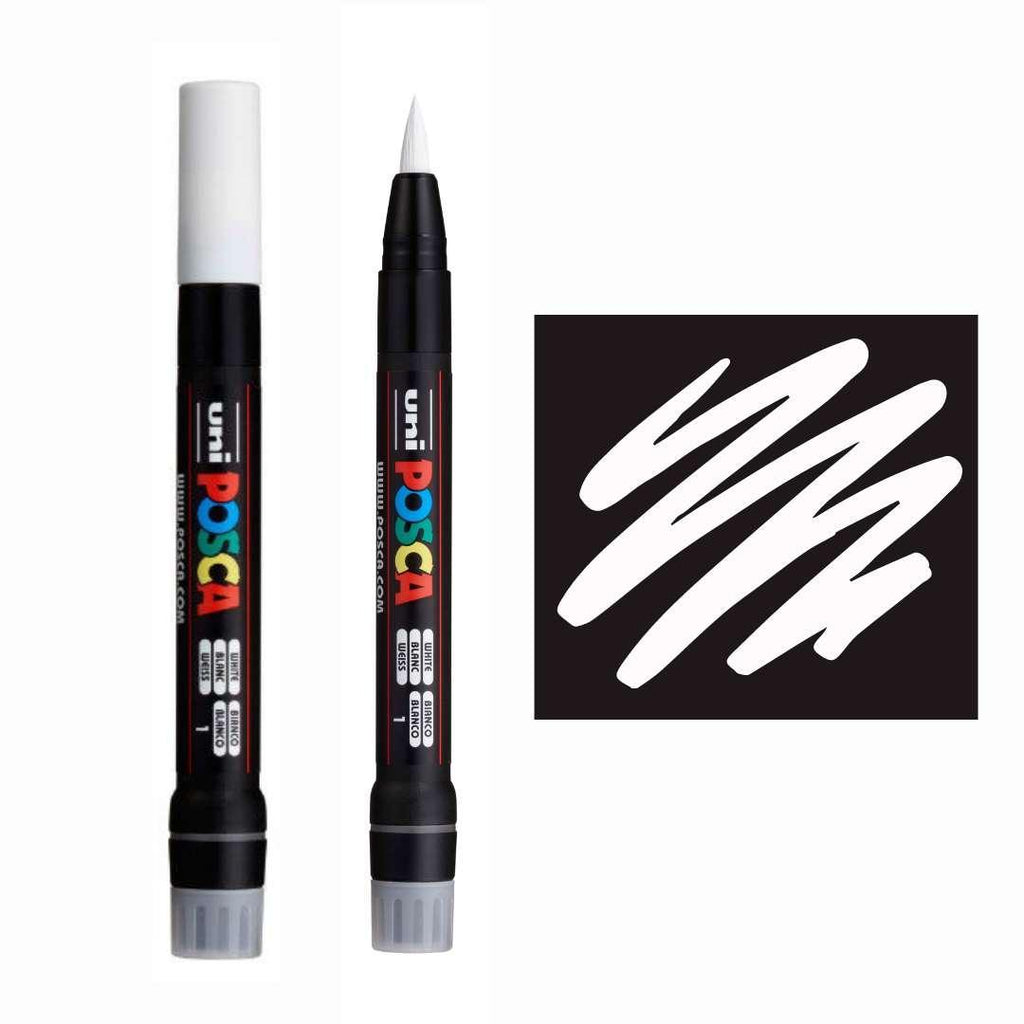 Buy POSCA Paint Marker - Brush Tip (PCF-350) - 10 Colours Available