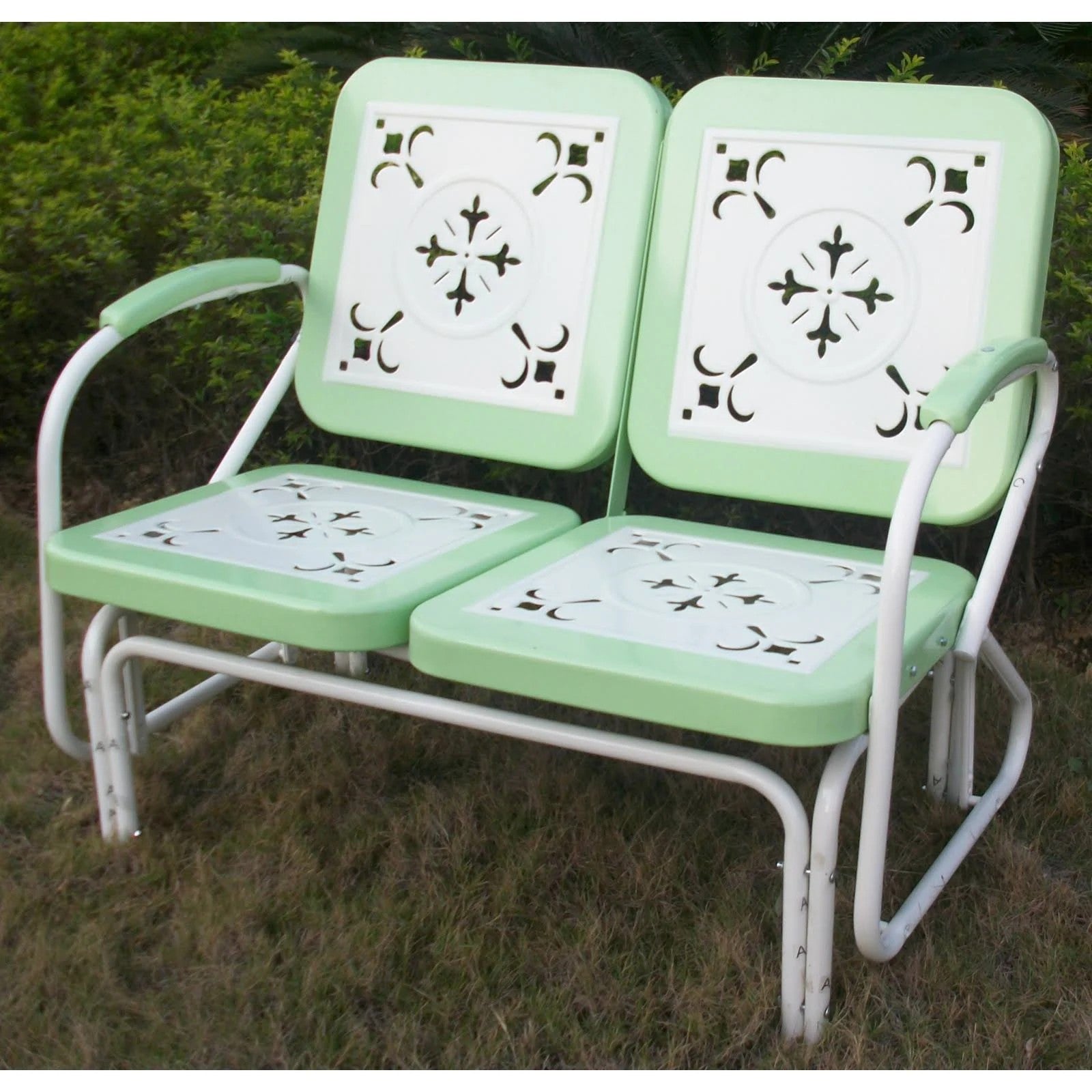 4D Concepts Metal Retro Glider Lime ELV8_B9XLD17