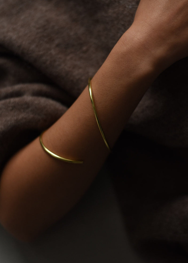 Gold Bracelet Skin Soft fabric