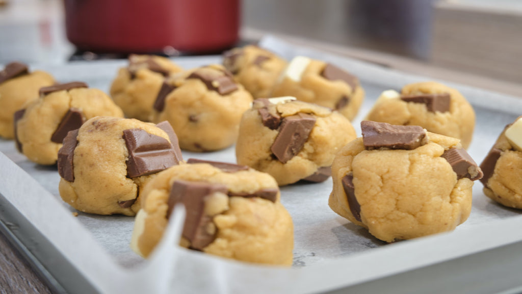 cookie dough balls