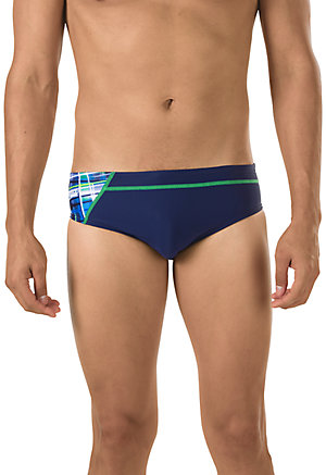 Speedo Men's Swimsuit Brief Powerflex Eco Solid Adult