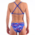 DOLFIN Bellas Female X-Back Bikini - Prowler Blue