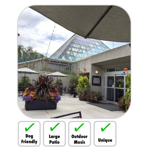 Culina Muttart Pet Dog Friendly Patio Restaurant Edmonton