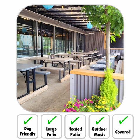 Marda Loop Brewing Company Calgary Pet Dog Friendly Patio Restaurant