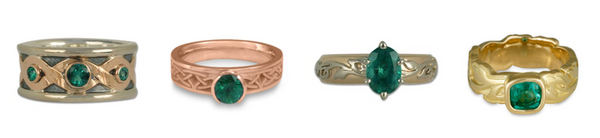 emerald jewelry by celticjewelry.com