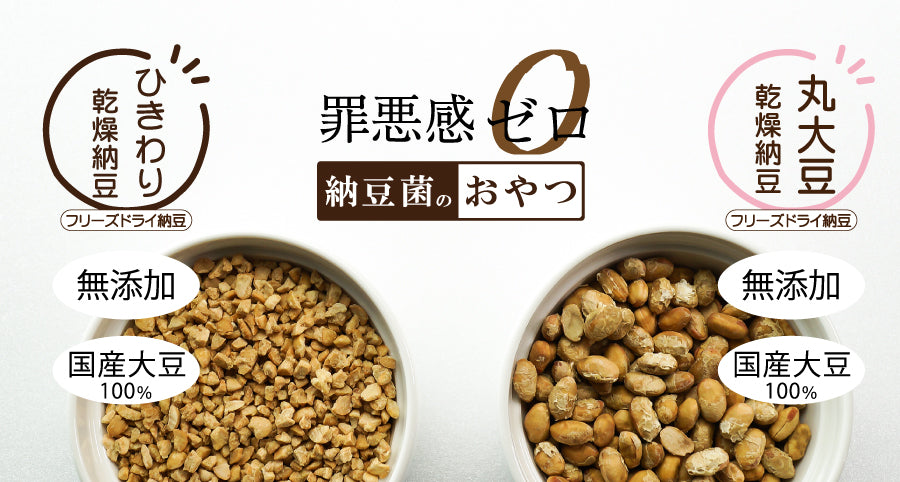 ひきわり乾燥納豆 （フリーズドライ製法）国産大豆100％・・・佐川醤油
