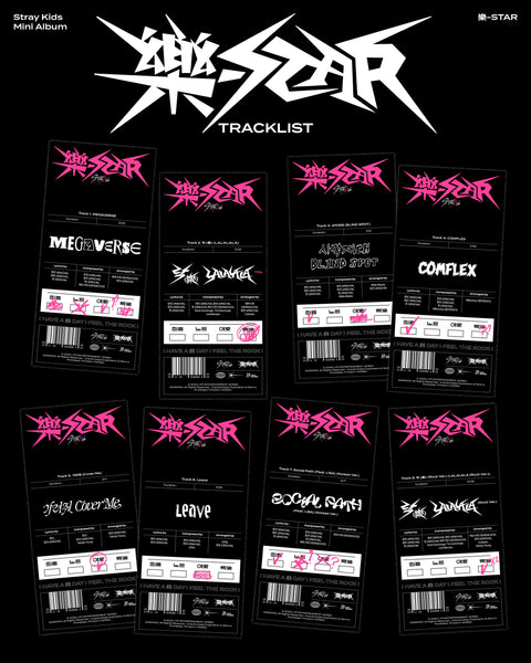 Lista de canciones del mini álbum "ROCK-STAR" de Stray Kids