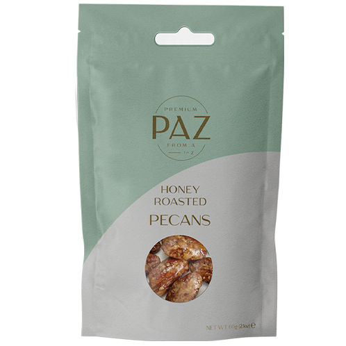 Honey Roasted Pecans with Cinnamon - Finding Zest