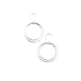 Double Hoop Earrings - Brevard Home and Garden