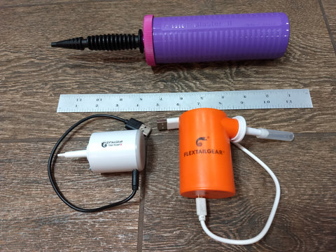 Ultralight Float Tube Inflation Pumps