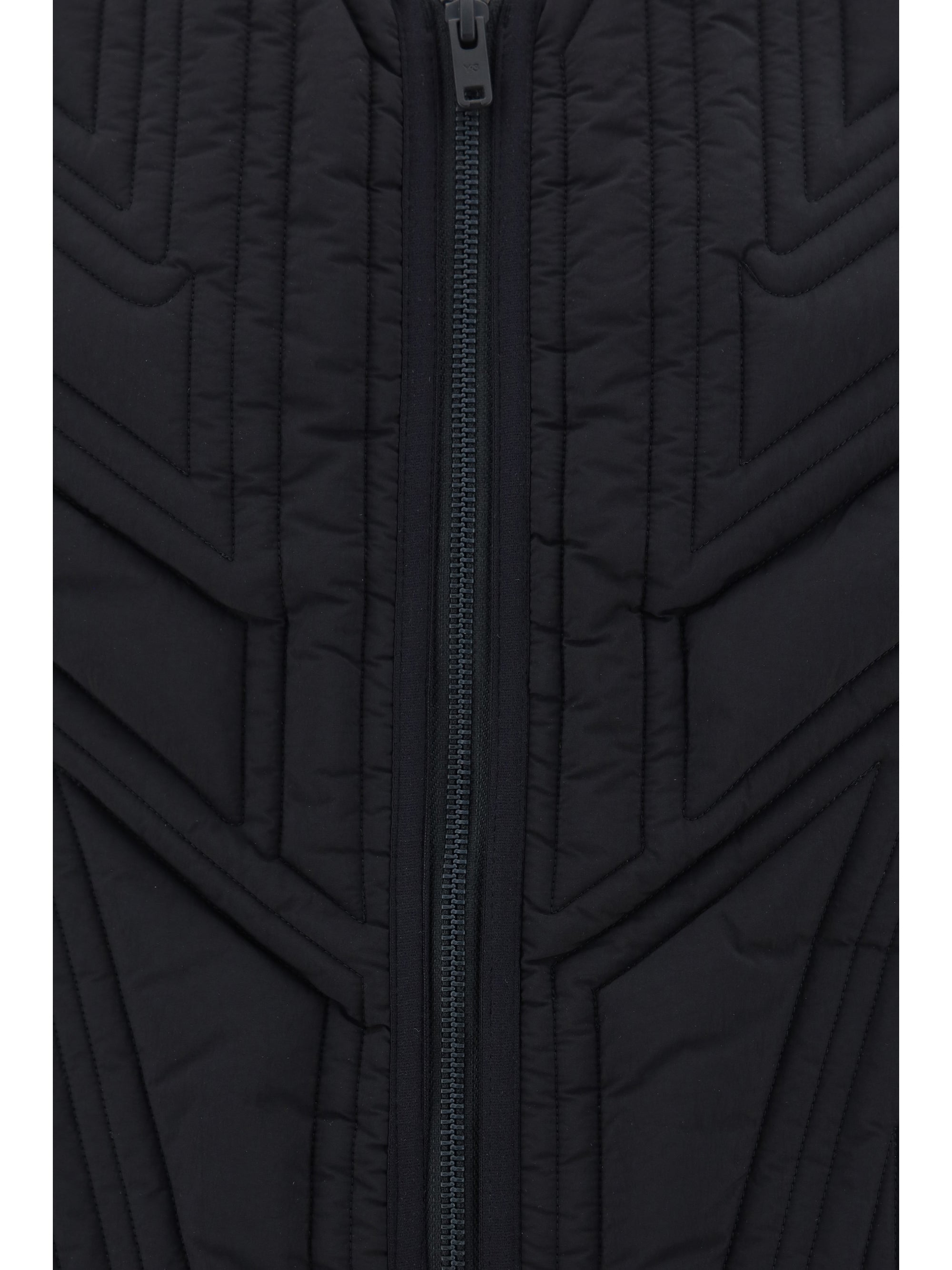 Y-3 DOWN VEST Y-3 CLOTHING BLACK