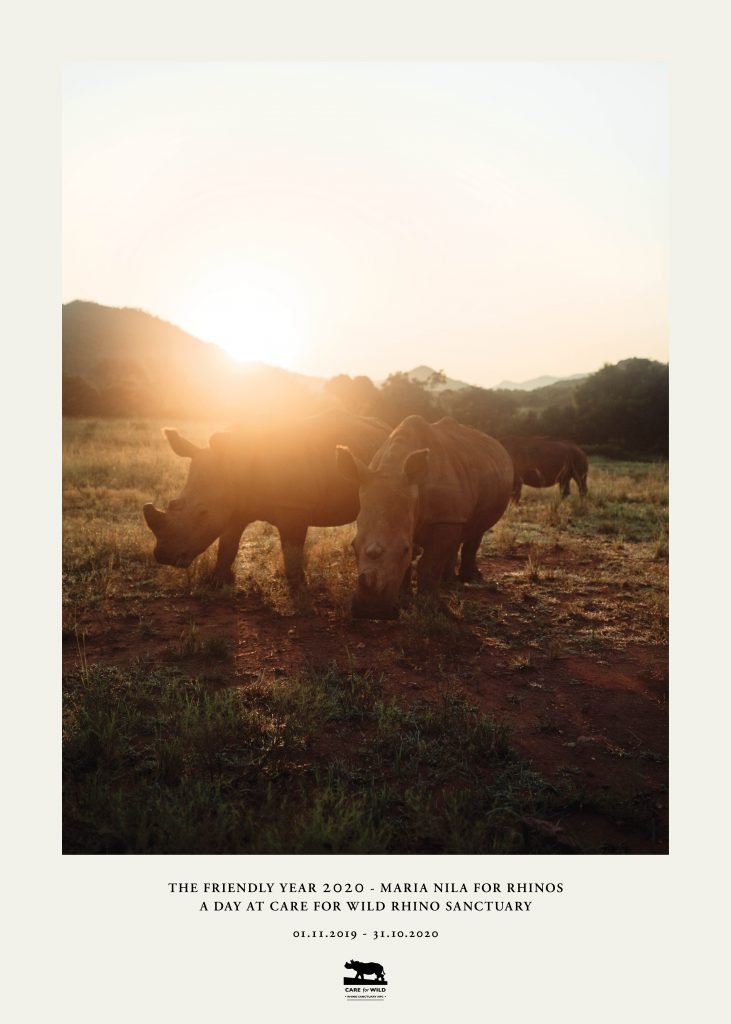 The Friendly Year 2020: Maria Nila for rhinos