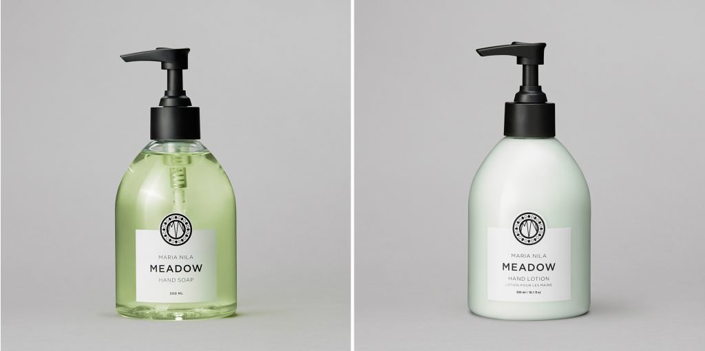 The safe cards: Meadow hand soap