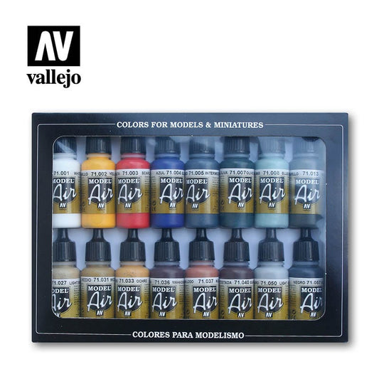 Vallejo Advanced Game Color Paint Set (16 Colors) – Clarksville Hobby Depot  LLC