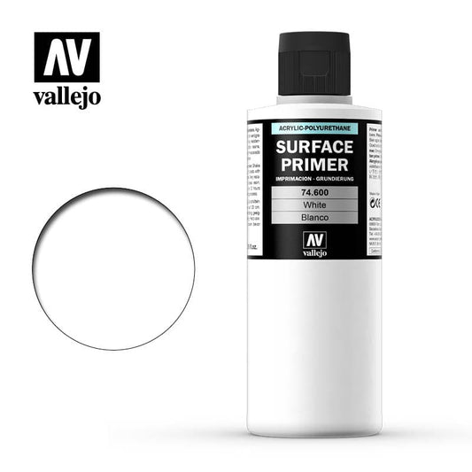 Vallejo Mecha Primer - White (200ml)