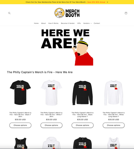 The Philly Captain's Merch Store