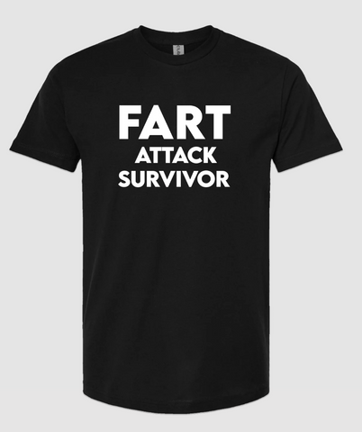 Use of Humor in Tshirt Design - iFart Attack Survivor LOL