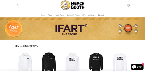 MerchBooth - T-shirt Design and Selling Solution