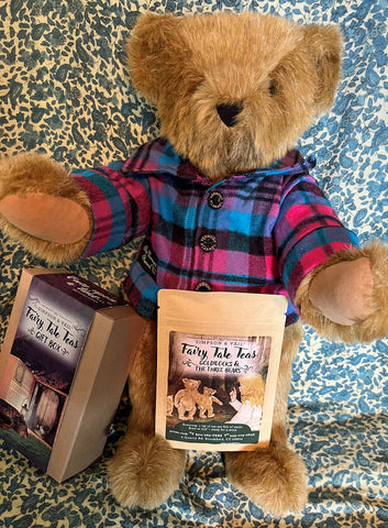 Vermont Teddy Bear with Goldilocks Tea