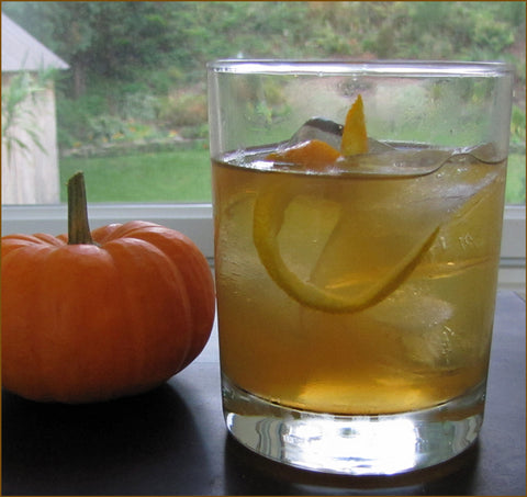 Pumpkin Spice Tea Cocktail