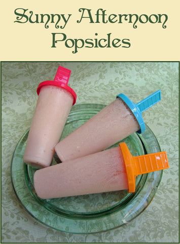 Sunny Afternoon Tea Popsicles
