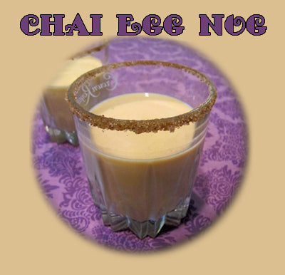 Egg Nog with S&V Chai Tea