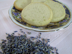 Lavender Shortbread cookies