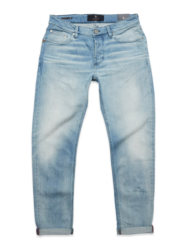 Vinci Pala Used Jeans - Denim Blue – Blue de Gênes